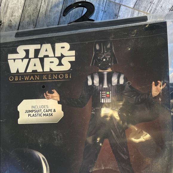 Star Wars Darth Vader Child's Outfit - Black and White - Picture 6 of 6